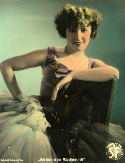Maria Kamradek in "Don Juan in der Mädchenschule" (1928); Quelle: DFF