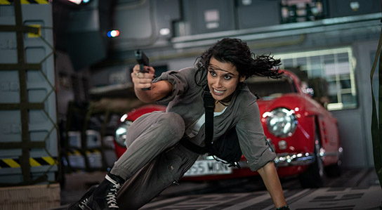 Sophia Ali in "Uncharted" (2022); Quelle: Sony Pictures Entertainment Deutschland, DFF, ©2022 CTMG, Foto: Clay Enos