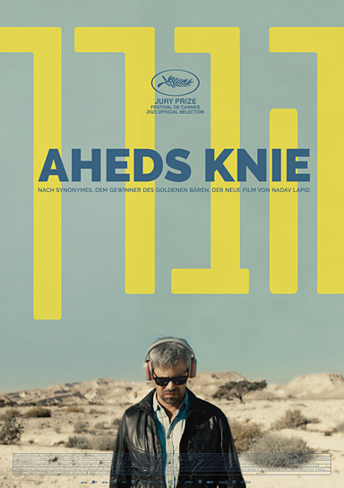 Filmplakat von "Aheds Knie" (2021); Quelle: Grandfilm, DFF