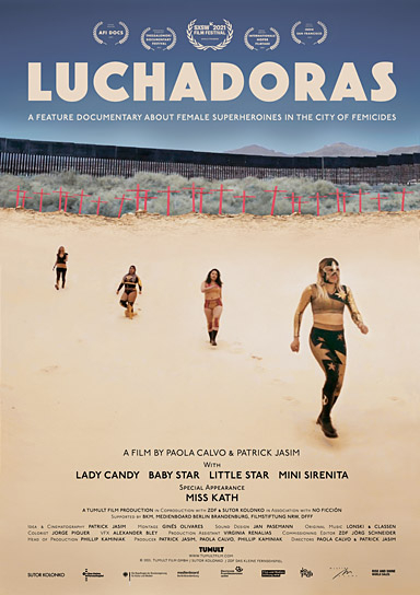 Filmplakat von "Luchadoras" (2021); Quelle: missingFILMs, DFF