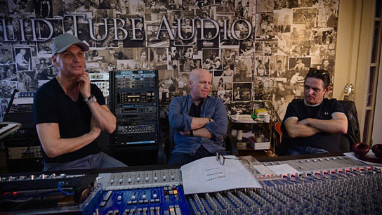 Peter Brings, Christian Blüm, Harry Alfter (v.l.n.r.) in "Brings - nix för lau" (2021); Quelle: mindjazz pictures, DFF, © Martin Sundara