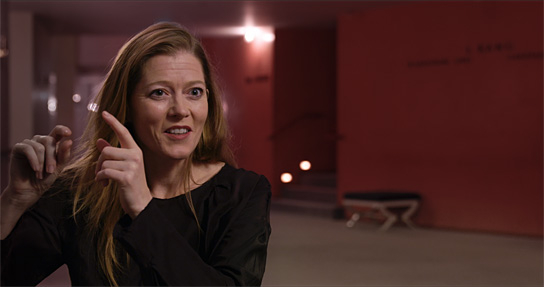 Barbara Hannigan in "Fuoco sacro - Suche nach dem heiligen Feuer des Gesangs" (2021), Quelle: Barnsteiner Film, DFF, © Pars Media