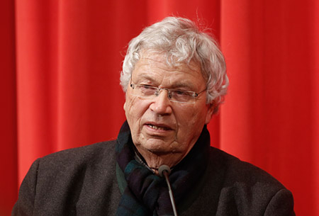 Gerhard Polt zu Gast im DFF - Deutsches Filminstitut & Filmmuseum, Frankfurt am 20. Februar 2014; Quelle: DFF, Foto: Uwe Dettmar