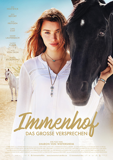 Filmplakat von "Immenhof - Das große Versprechen" (2021); Quelle: LEONINE Distribution, DFF