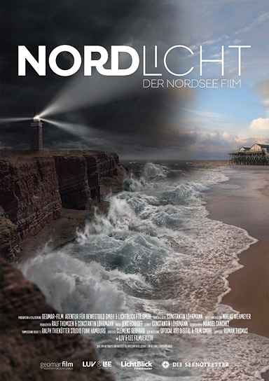 Plakat von "Nordlicht - Der Nordsee Film" (2022); Quelle: LUV & LEE Filmverleih, DFF