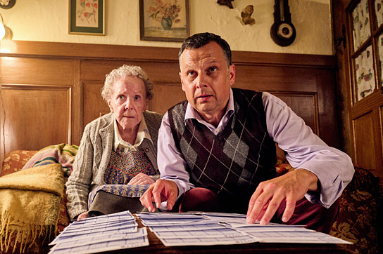 Enzi Fuchs, Gerhard Wittmann (v.l.n.r.) in "Guglhupfgeschwader" (2022)