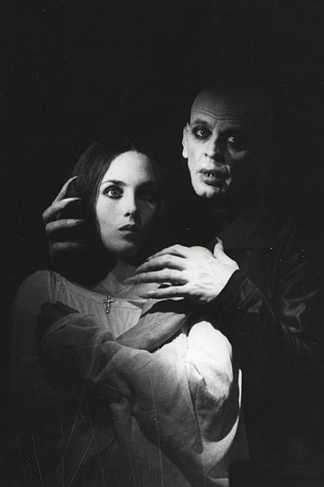 Isabelle Adjani, Klaus Kinski (v.l.n.r.) in "Nosferatu - Phantom der Nacht" (1978)
