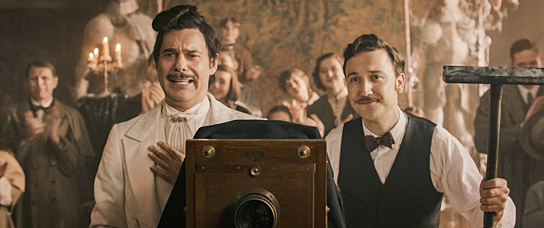 Rick Kavanian, Raphael Keric (vorne v.l.n.r.) in "Hui Buh und das Hexenschloss" (2022)