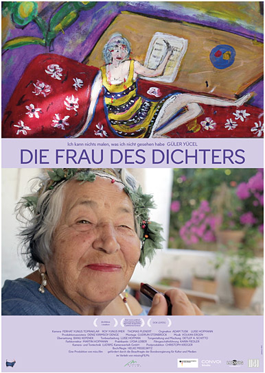 Filmplakat von "Die Frau des Dichters" (2021)