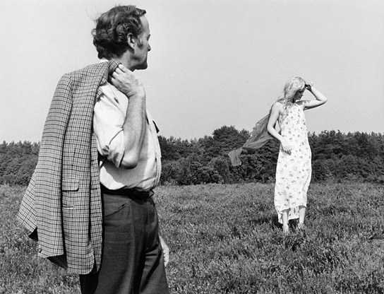 John van Dreelen, Elke Haltaufderheide (v.l.n.r.) in "Nachtschatten" (1972)