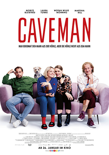 Filmplakat von "Caveman" (2021)