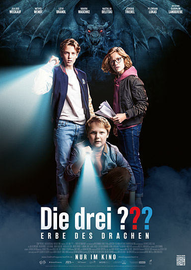  Filmplakat von "Die drei ??? - Erbe des Drachen" (2023)