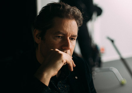 Marcel Kolvenbach bei den Dreharbeiten zu "Auf der Suche nach Fritz Kann" (2022)
