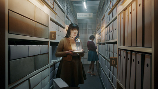 Fine Sendel, Sira-Anna Faal (v.l.n.r.) in "The Ordinaries" (2022)