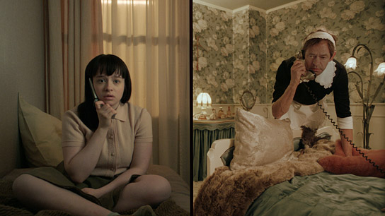 Fine Sendel, Henning Peker (v.l.n.r.) in "The Ordinaries" (2022)