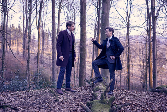 David Kross, Tom Schilling (v.l.n.r.) in "Der Pfau" (2023)