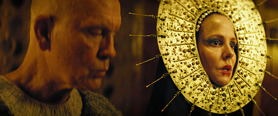 John Malkovich, Mary-Louise Parker (v.l.n.r.) in "Seneca" (2023)