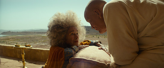 Geraldine Chaplin, John Malkovich (v.l.n.r.) in "Seneca" (2023)