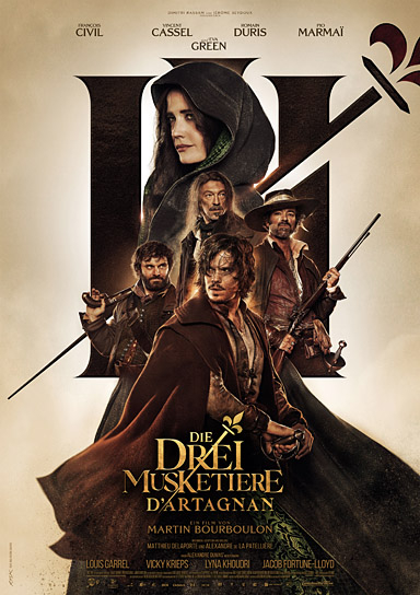 Filmplakat von "Die drei Musketiere - D'Artagnan" (2023)