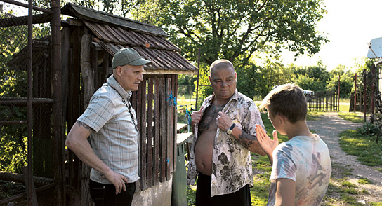 Georg Friedrich, Marius Ignat, Octavian-Nicolae Cocis (v.l.n.r.) in "Sparta" (2022)