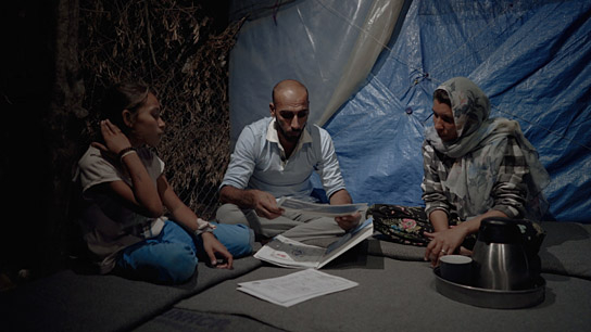 "Picknick in Moria - Blue Red Deport" (2022)