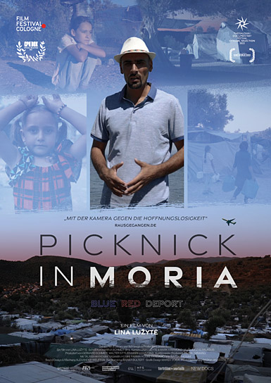 Filmplakat von "Picknick in Moria - Blue Red Deport" (2022)