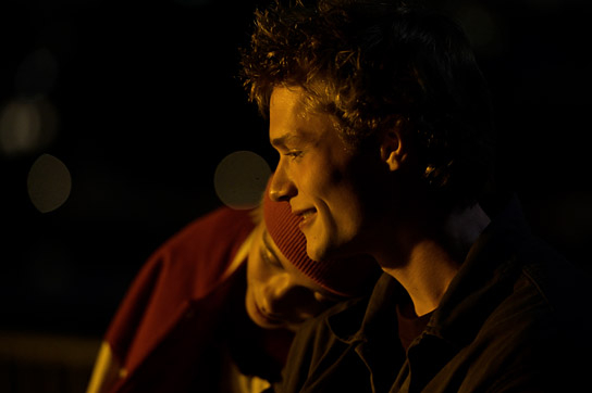 Lena Mantler, Anton Kappler (v.l.n.r.) in "Get Up" (2023)