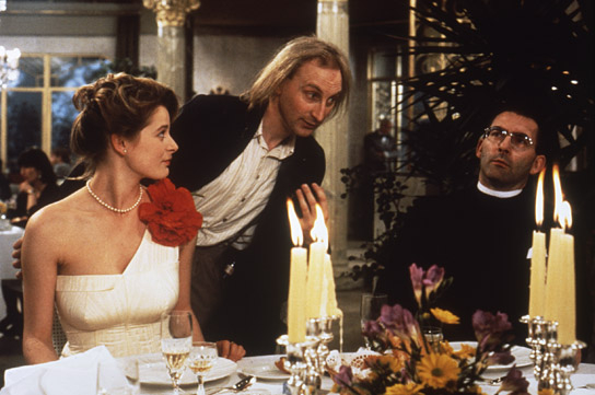 Jessika Cardinahl, Otto Waalkes, Johannes Grützke (v.l.n.r.) in "Otto - Der Film" (1985)