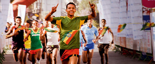 Ashenafi Nigusu in "Running Against The Wind" (2019)