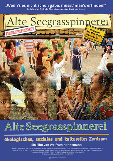 Filmplakat von "Alte Seegrasspinnerei - Ökologisches, soziales und kulturelles Zentrum" (2023)