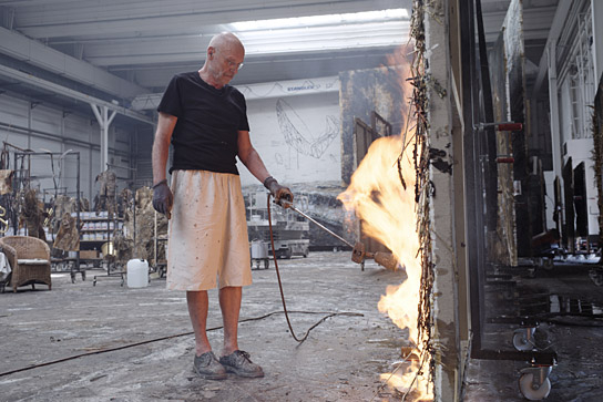 Anselm Kiefer in "Anselm - Das Rauschen der Zeit" (2023)