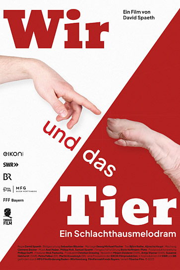 Filmplakat von "Wir und das Tier - Ein Schlachthausmelodram" (2023)