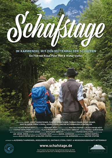 Filmplakat von "Schafstage - Im Karwendel mit den Mittenwalder Schäfern" (2023)