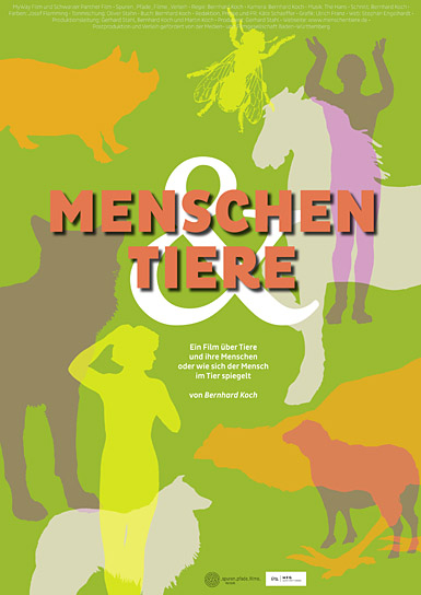 Filmplakat von "Menschen und Tiere" (2023)