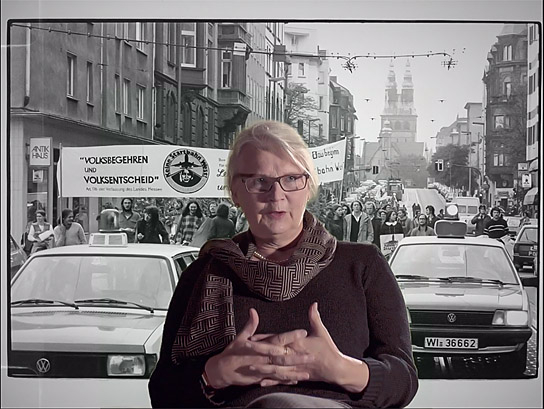 Irmhild Scheuer in "Das Kino sind wir" (2023)