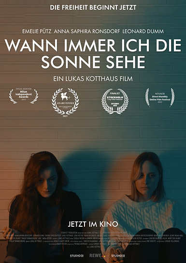 Filmplakat von "Wann immer ich die Sonne sehe" (2023)