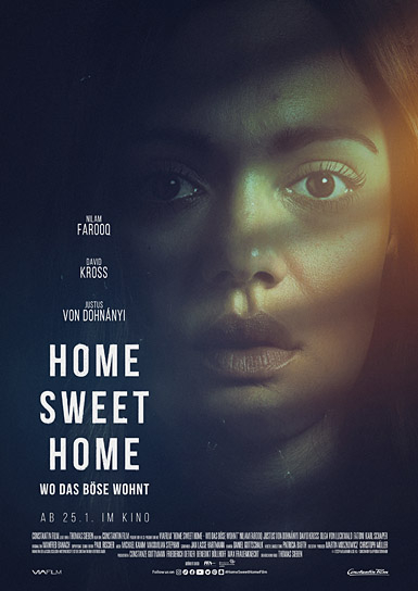 Filmplakat von "Home Sweet Home - Wo das Böse wohnt" (2023)