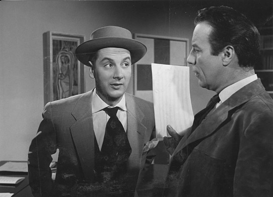  Boy Gobert, Johannes Heesters (v.l.n.r.) in "Viktor und Viktoria" (1957)