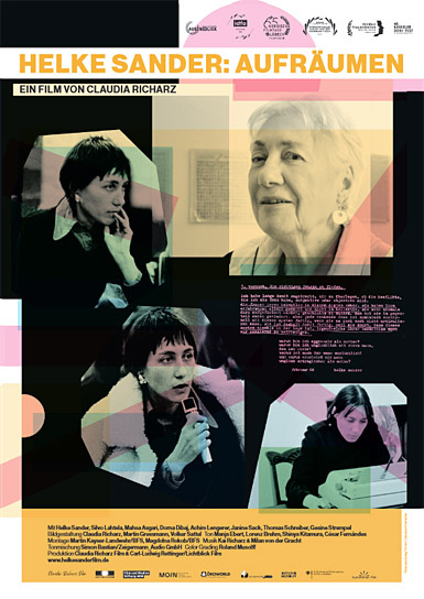 Filmplakat von "Helke Sander: Aufräumen" (2023)