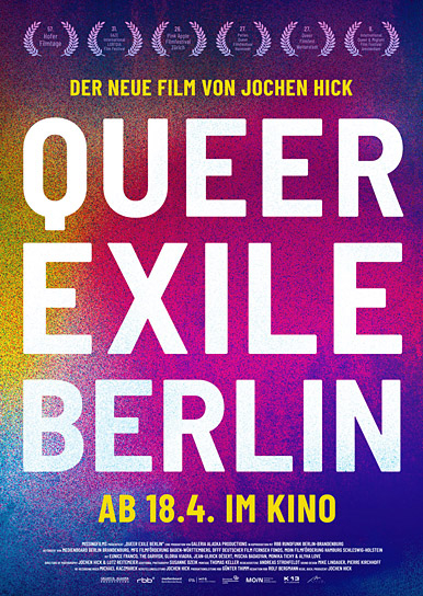 Filmplakat von "Queer Exile Berlin" (2023)