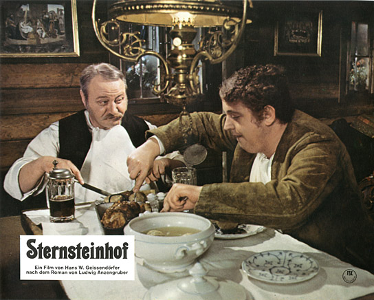 Gustl Bayrhammer, Peter Kern (v.l.n.r.) in "Sternsteinhof" (1976)