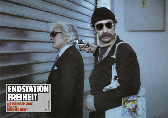 Rolf Zacher (rechts) in "Endstation Freiheit" (1980)