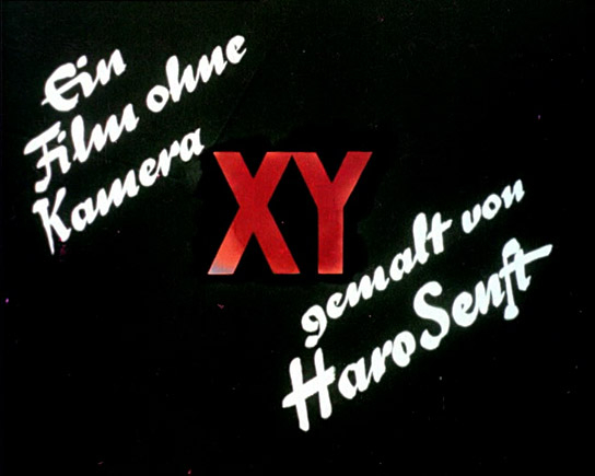 Screenshot aus "X Y" (1955)