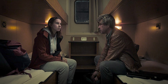Angjela Prenci, Peter Schneider (v.l.n.r.) in "Rohbau" (2023)