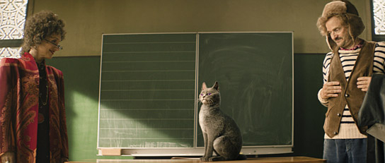 Christina Große, Milan Peschel (v.l.n.r.) in "Die Schule der magischen Tiere 3" (2024)