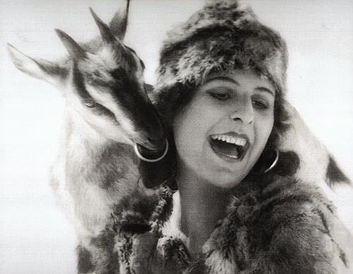 Leni Riefenstahl in "Der große Sprung" (1927)