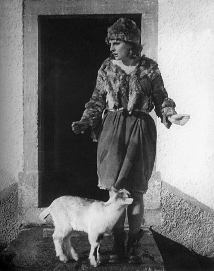 Leni Riefenstahl in "Der große Sprung" (1927)