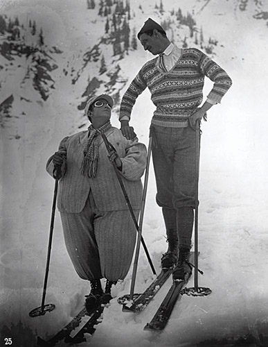 Promotionsfoto mit Hans Schneeberger, Walter Riml (v.l.n.r.) für "Der große Sprung" (1927)