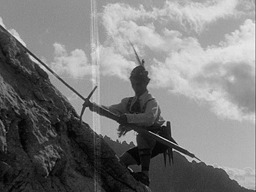 Hans Schneeberger in "Der große Sprung" (1927)