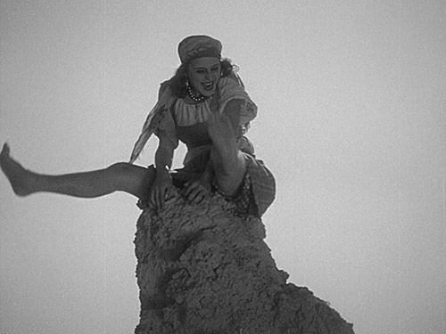 Leni Riefenstahl in "Der große Sprung" (1927)